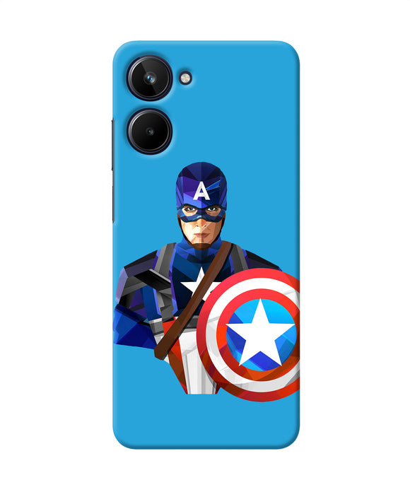 Captain america character Realme 10 Back Cover