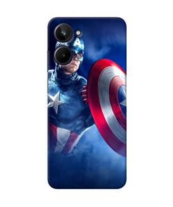 Captain america on sky Realme 10 Back Cover