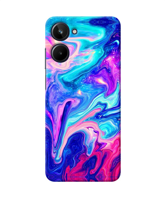 Abstract colorful water Realme 10 Back Cover