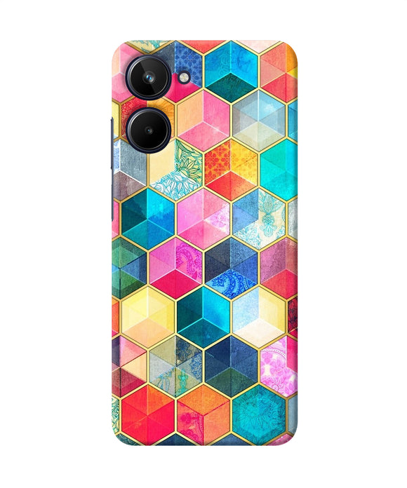 Abstract color box Realme 10 Back Cover