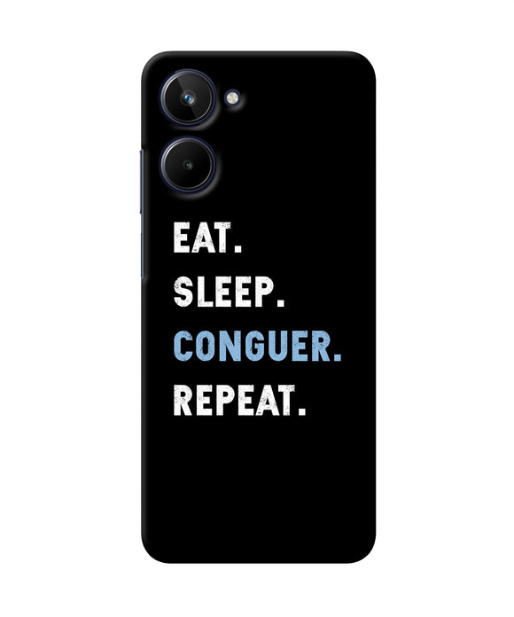 Eat sleep quote Realme 10 Back Cover