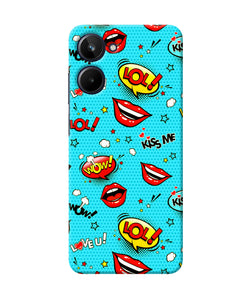 Lol lips print Realme 10 Back Cover