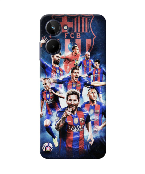 Messi FCB team Realme 10 Back Cover