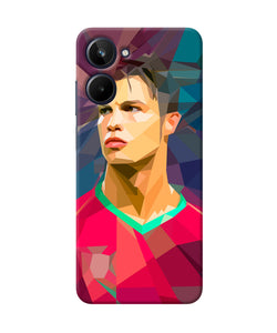 Abstract ronaldo Realme 10 Back Cover