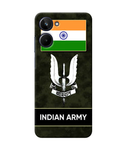 Indian flag balidan logo Realme 10 Back Cover