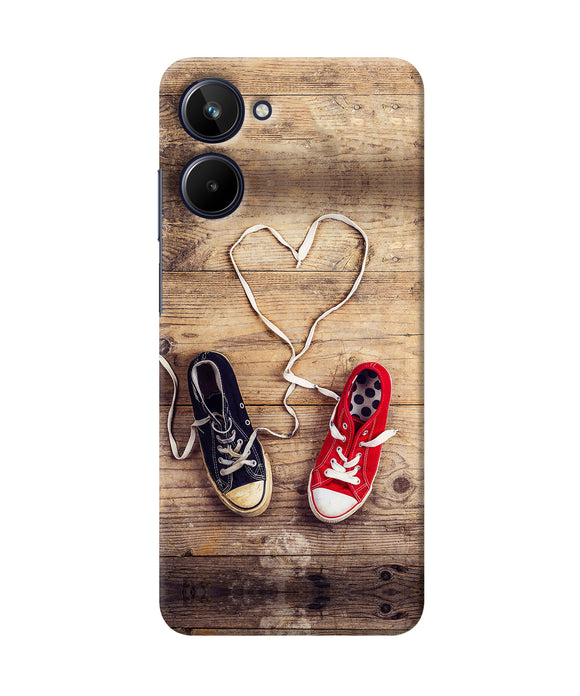 Shoelace heart Realme 10 Back Cover