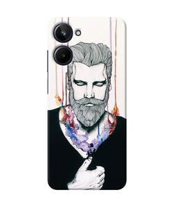 Beard man character Realme 10 Back Cover