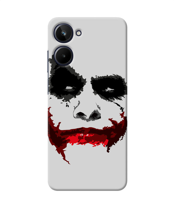 Joker dark knight red smile Realme 10 Back Cover