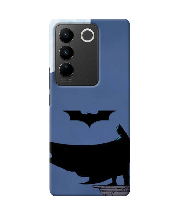 Batman Night City Vivo V27/V27 Pro Real 4D Back Cover