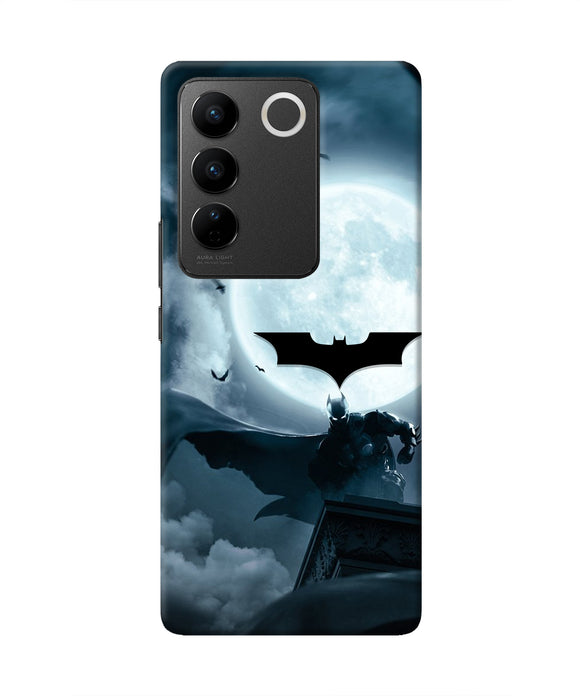 Batman Rises Vivo V27/V27 Pro Real 4D Back Cover