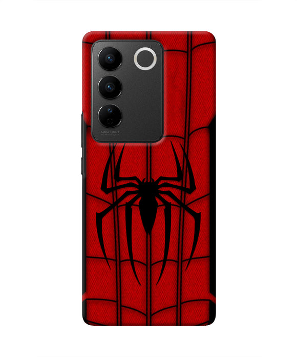 Spiderman Costume Vivo V27/V27 Pro Real 4D Back Cover