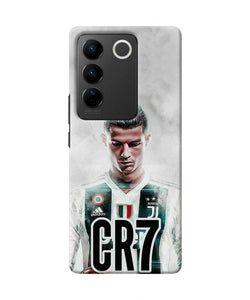 Christiano Football Vivo V27/V27 Pro Real 4D Back Cover