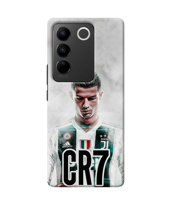 Christiano Football Vivo V27/V27 Pro Real 4D Back Cover