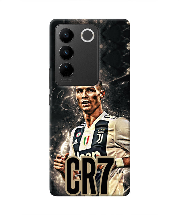 CR7 Dark Vivo V27/V27 Pro Real 4D Back Cover