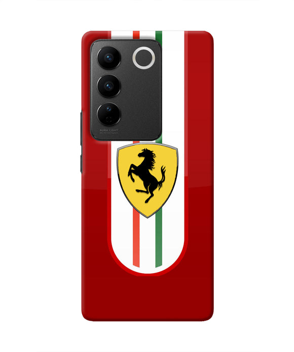 Ferrari Art Vivo V27/V27 Pro Real 4D Back Cover