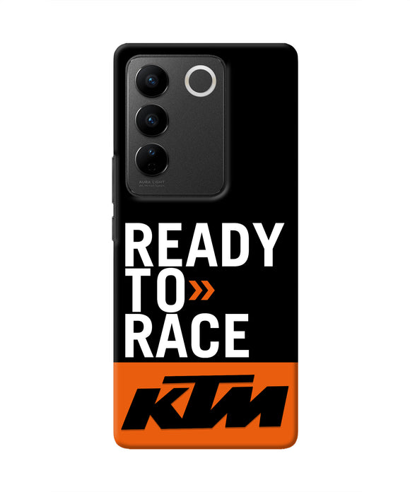 KTM Ready To Race Vivo V27/V27 Pro Real 4D Back Cover