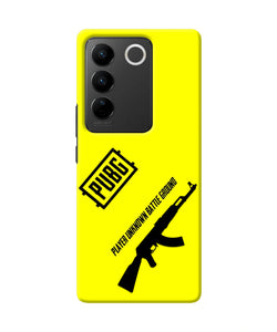 PUBG AKM Gun Vivo V27/V27 Pro Real 4D Back Cover