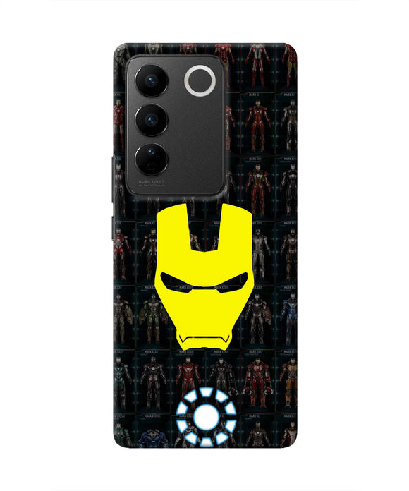 Iron Man Suit Vivo V27/V27 Pro Real 4D Back Cover