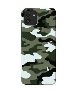 Camouflage Samsung A03 Back Cover