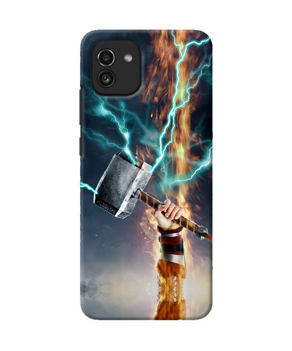 Thor Hammer Mjolnir Samsung A03 Back Cover
