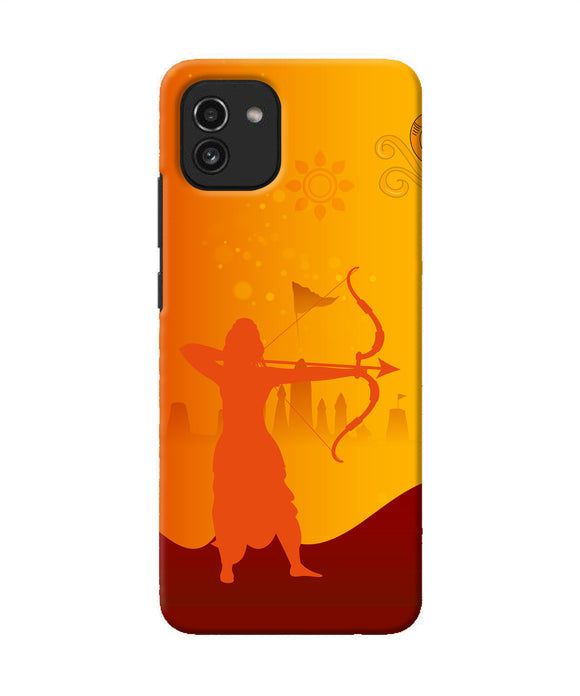 Lord Ram - 2 Samsung A03 Back Cover