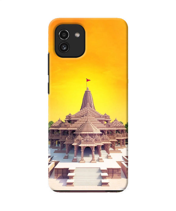 Ram Mandir Ayodhya Samsung A03 Back Cover