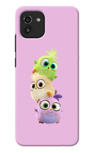 Cute Little Birds Samsung A03 Back Cover