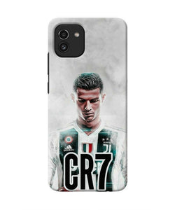 Christiano Football Samsung A03 Real 4D Back Cover