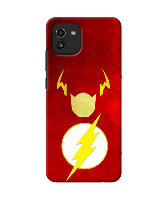 Flash Character Samsung A03 Real 4D Back Cover