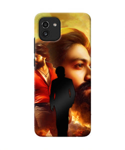 Rocky Bhai Walk Samsung A03 Real 4D Back Cover