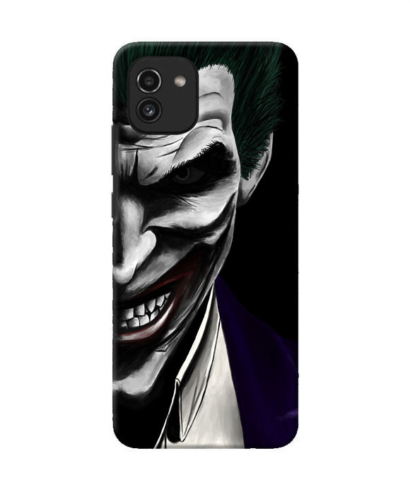 The joker black Samsung A03 Back Cover