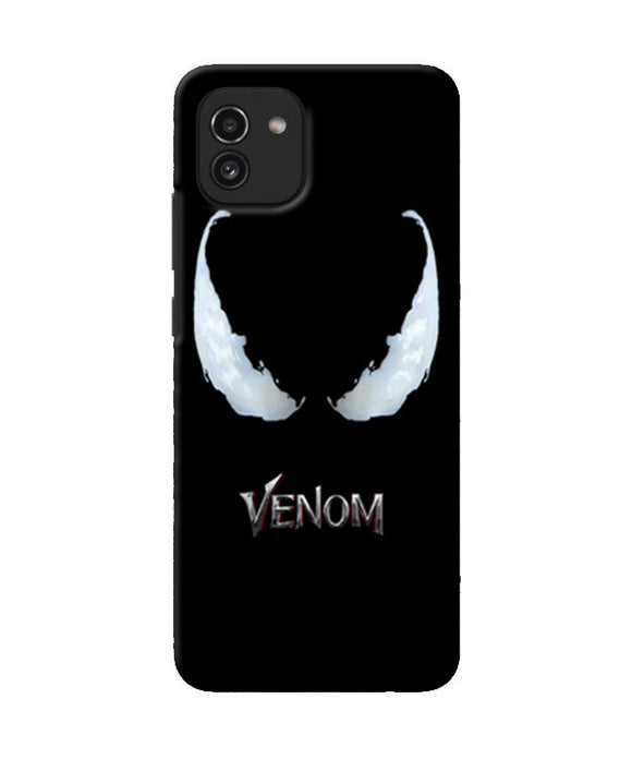 Venom poster Samsung A03 Back Cover