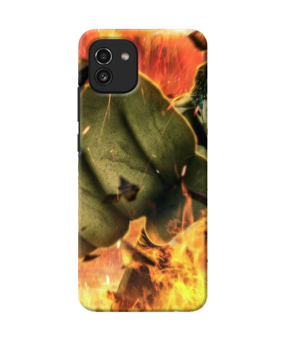 Hulk smash Samsung A03 Back Cover