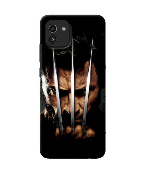 Wolverine poster Samsung A03 Back Cover