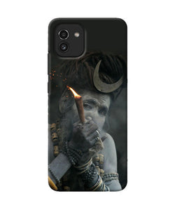 Aghori chillum Samsung A03 Back Cover