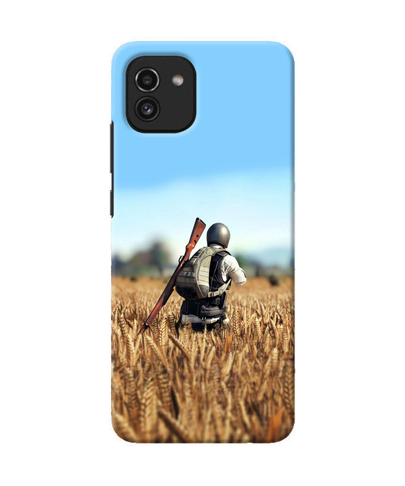 Pubg poster 2 Samsung A03 Back Cover