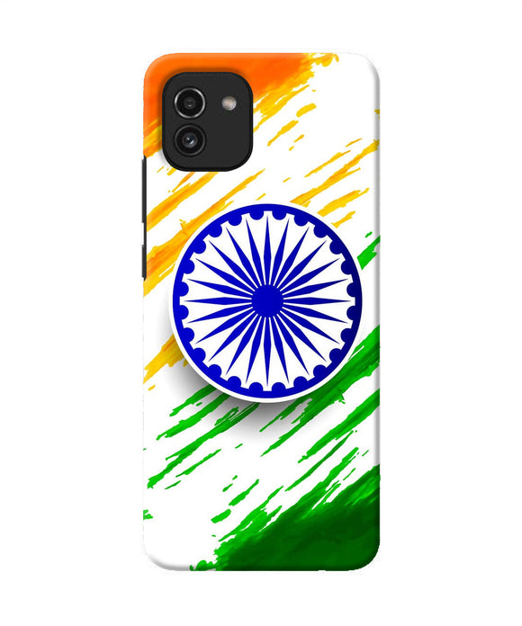 Indian flag colors Samsung A03 Back Cover