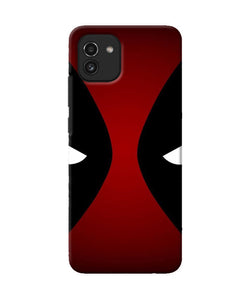 Deadpool eyes Samsung A03 Back Cover