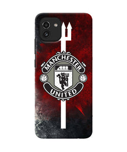 Manchester united Samsung A03 Back Cover