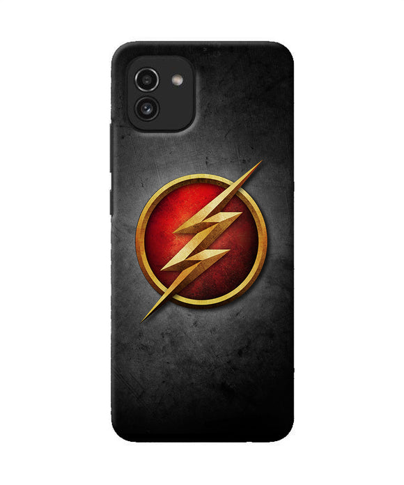 Flash logo Samsung A03 Back Cover