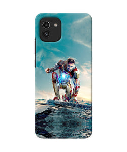 Ironman sea side Samsung A03 Back Cover