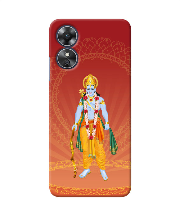 Lord Ram Oppo A17 Back Cover