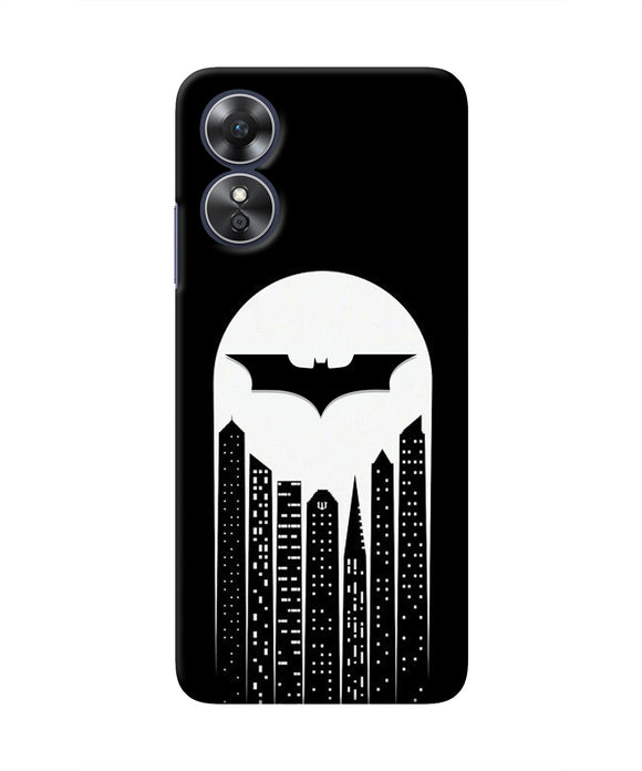 Batman Gotham City Oppo A17 Real 4D Back Cover