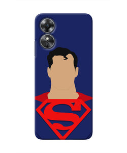 Superman Cape Oppo A17 Real 4D Back Cover