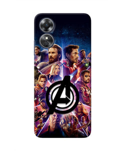 Avengers Superheroes Oppo A17 Real 4D Back Cover