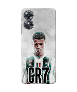 Christiano Football Oppo A17 Real 4D Back Cover