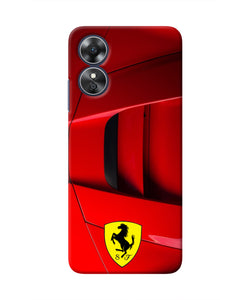 Ferrari Car Oppo A17 Real 4D Back Cover