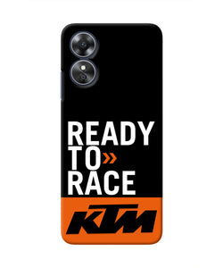 KTM Ready To Race Oppo A17 Real 4D Back Cover