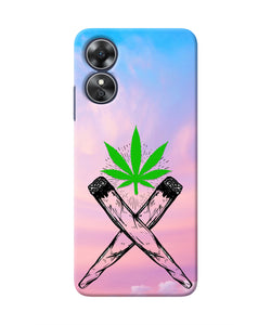 Weed Dreamy Oppo A17 Real 4D Back Cover