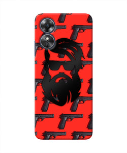 Rocky Bhai Beard Look Oppo A17 Real 4D Back Cover